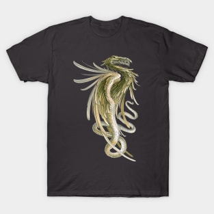 Winged Dragon with a Snake Tail T-Shirt